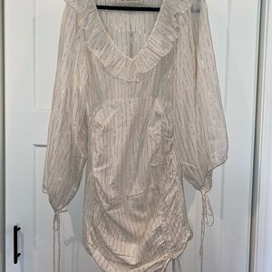 NWOT Jens Pirate Booty Striped Vambelle Mini Dress